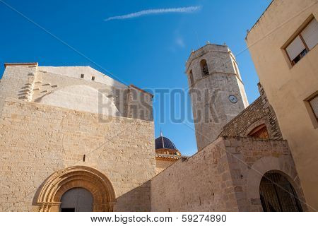 San Mateo sant Mateu de Montesa in Castellon Maestrazgo of Spain