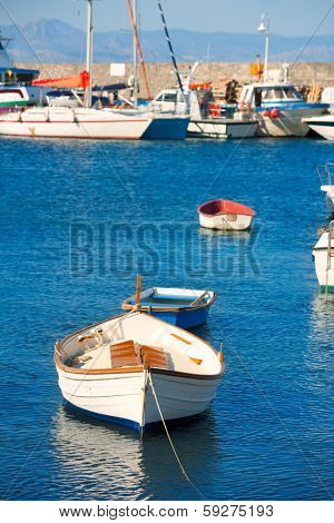 Tabarca island in Alicante Valencian Community of Spain
