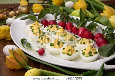 Deviled Eggs For Easter