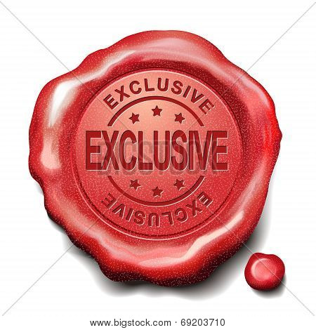 Exclusive Red Wax Seal