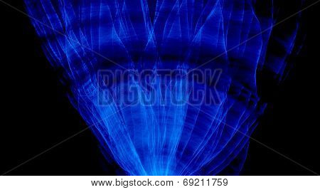 Blue Light Painting