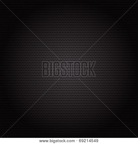 Texture Metal Surface Dotted Perforated Black Background
