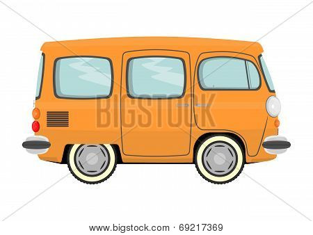 Cartoon van