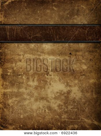 Antique Leather Book Cover