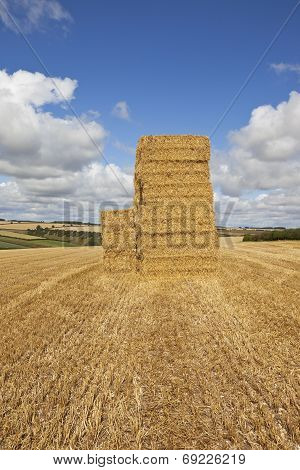Golden Straw Bales