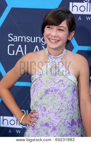 LOS ANGELES - JUL 27:  Grace Kaufman at the 2014 Young Hollywood Awards  at the Wiltern Theater on July 27, 2014 in Los Angeles, CA