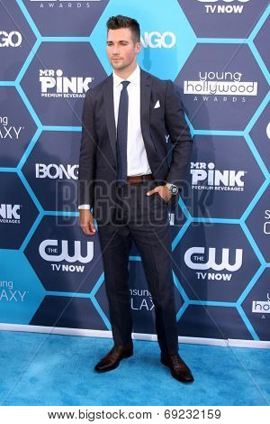 LOS ANGELES - JUL 27:  James Maslow at the 2014 Young Hollywood Awards  at the Wiltern Theater on July 27, 2014 in Los Angeles, CA