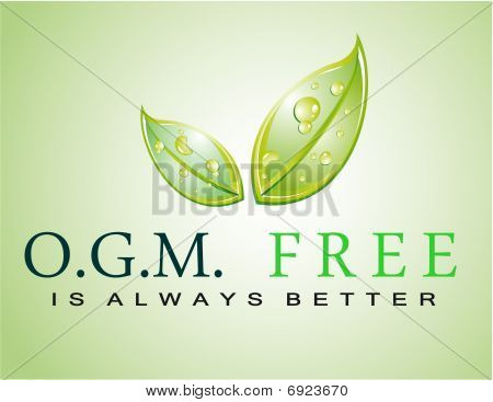 OGM gratis Slogan