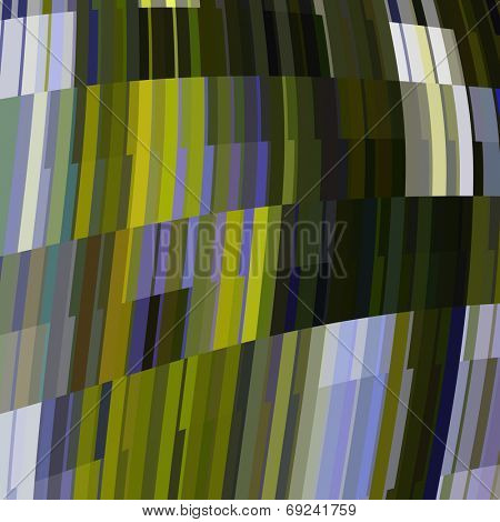 art abstract colorful chaotic waves pattern background with olive, green, ciel, grey and indigo colors