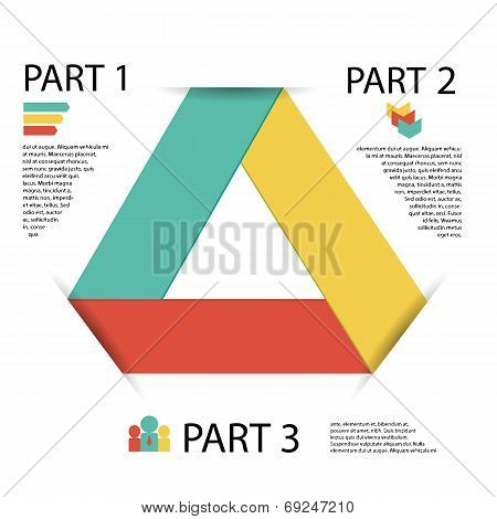 Modern Info Graphic Element For Business Template
