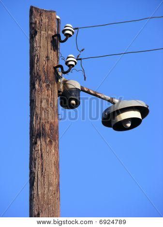 Staré pouliční lampa