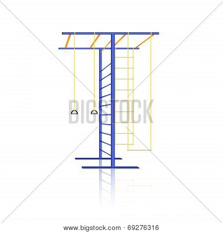 Gym Complex In The Nursery, Vector