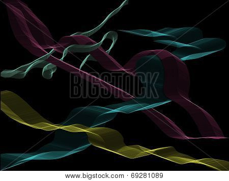 curious entangled shapes