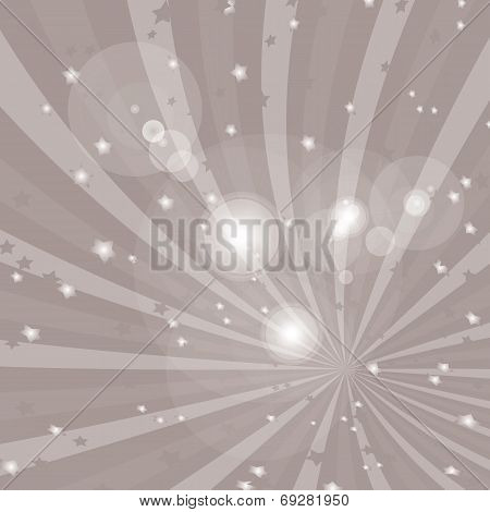 Vector grunge background with ray of light