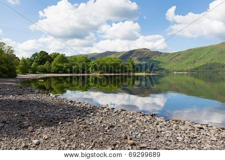 Cumbria Lake District Derwent Water uk near Keswick