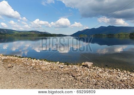 UK Lake District Derwent Water Cumbria England near Keswick