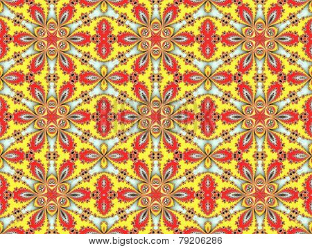 Fractal seamless pattern