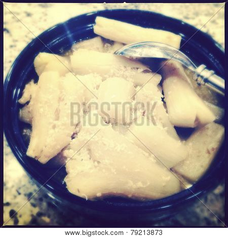 Instagram Filtered Image of a Yuka Root