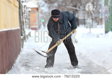 Winter Time, Snow Removing