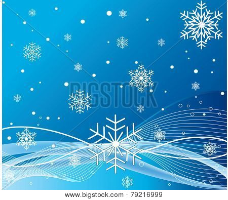 Snowflakes design vector