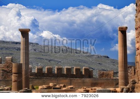 Acropoli di Lindos.