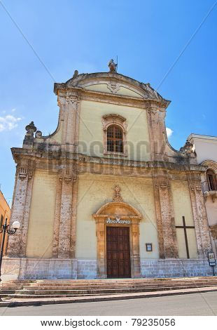 Church of St. Francesco. Fasano. Puglia. Italy.