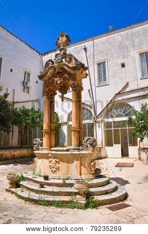 Church of St. Francesco. Fasano. Puglia. Italy.