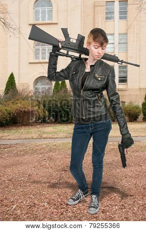 Woman Soldier