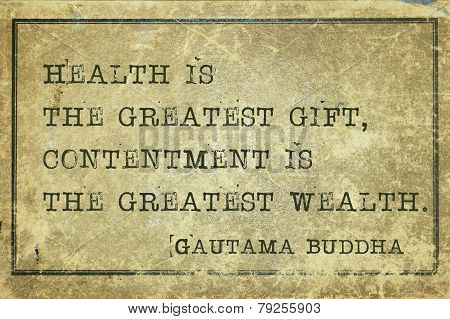 Health Buddha