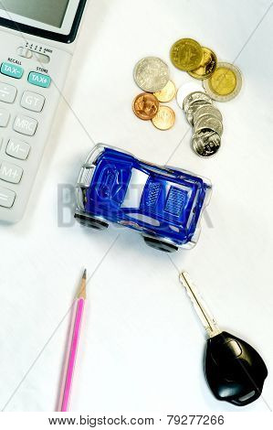 Buy,Sell,Rent A Car for business concept