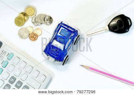 Buy,Sell,Rent A Car for business concept