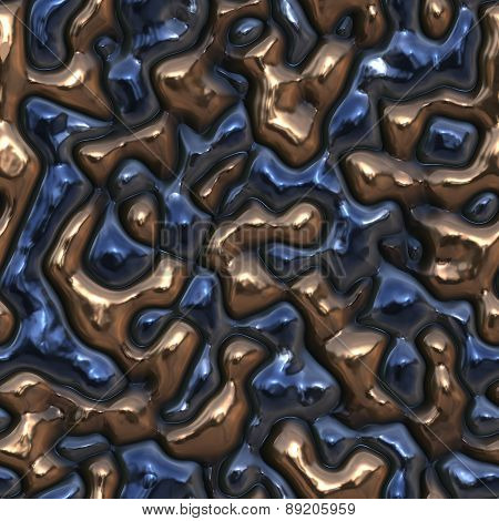Metal Bumps Seamless Generated Texture