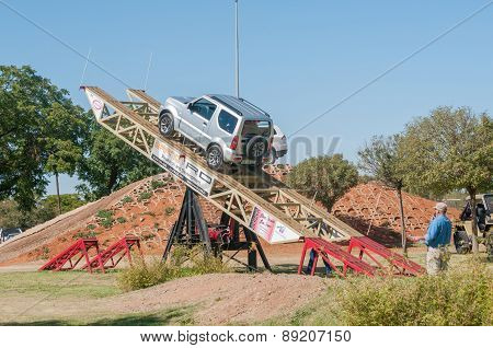 Display Of The Capabilities Of 4X4 Vehicles