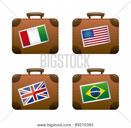 travel design over  white background vector illustration