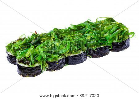 Vegetable roll sushi