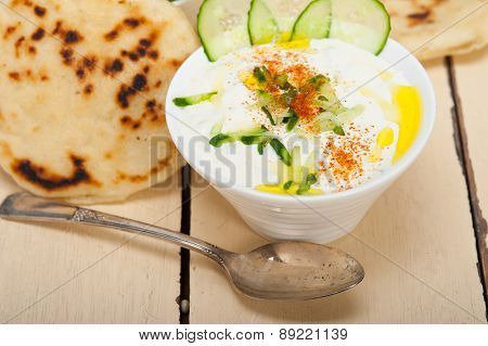 Arab Middle East Goat Yogurt And Cucumber Salad