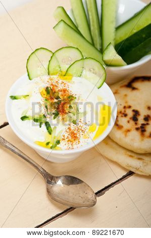 Arab Middle East Goat Yogurt And Cucumber Salad
