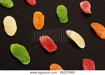 Candied dried fruits