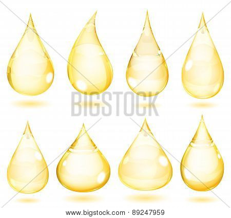 Opaque Yellow Drops