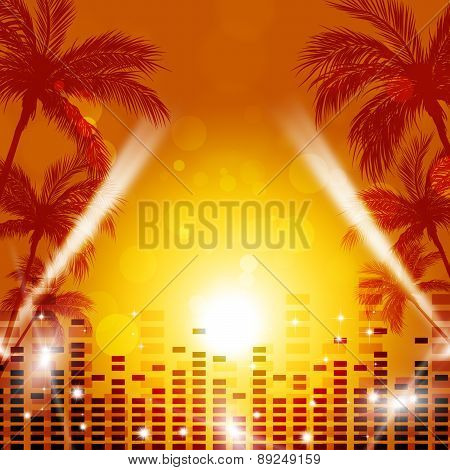 Tropical Music Background
