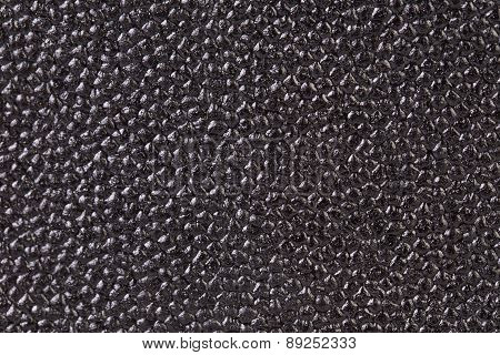 Close up of leather.