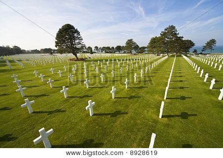 American Cemetery Colleville-sur-mer Omaha Beach Normandiassa Ranskassa