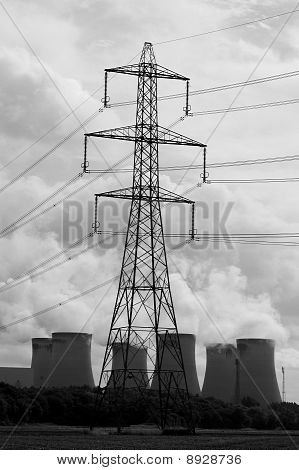 Pylon And Power Station