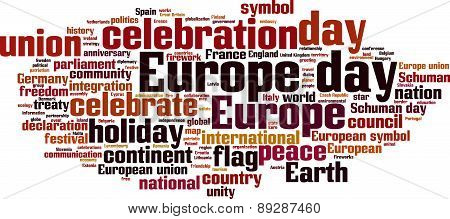 Europe Day Word Cloud