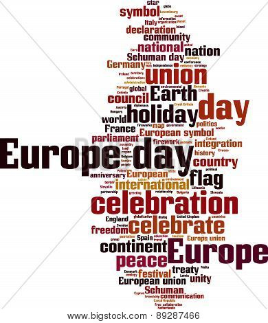 Europe Day Word Cloud