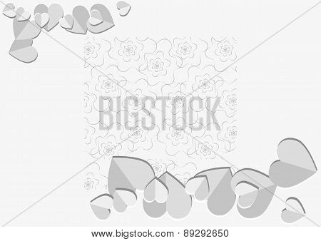 Background With Paper Heart