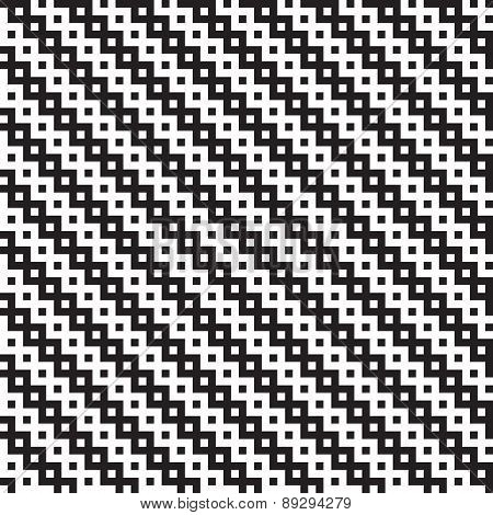 Black and white pixel seamless pattern.