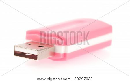 Card Reader Isolated On White Background