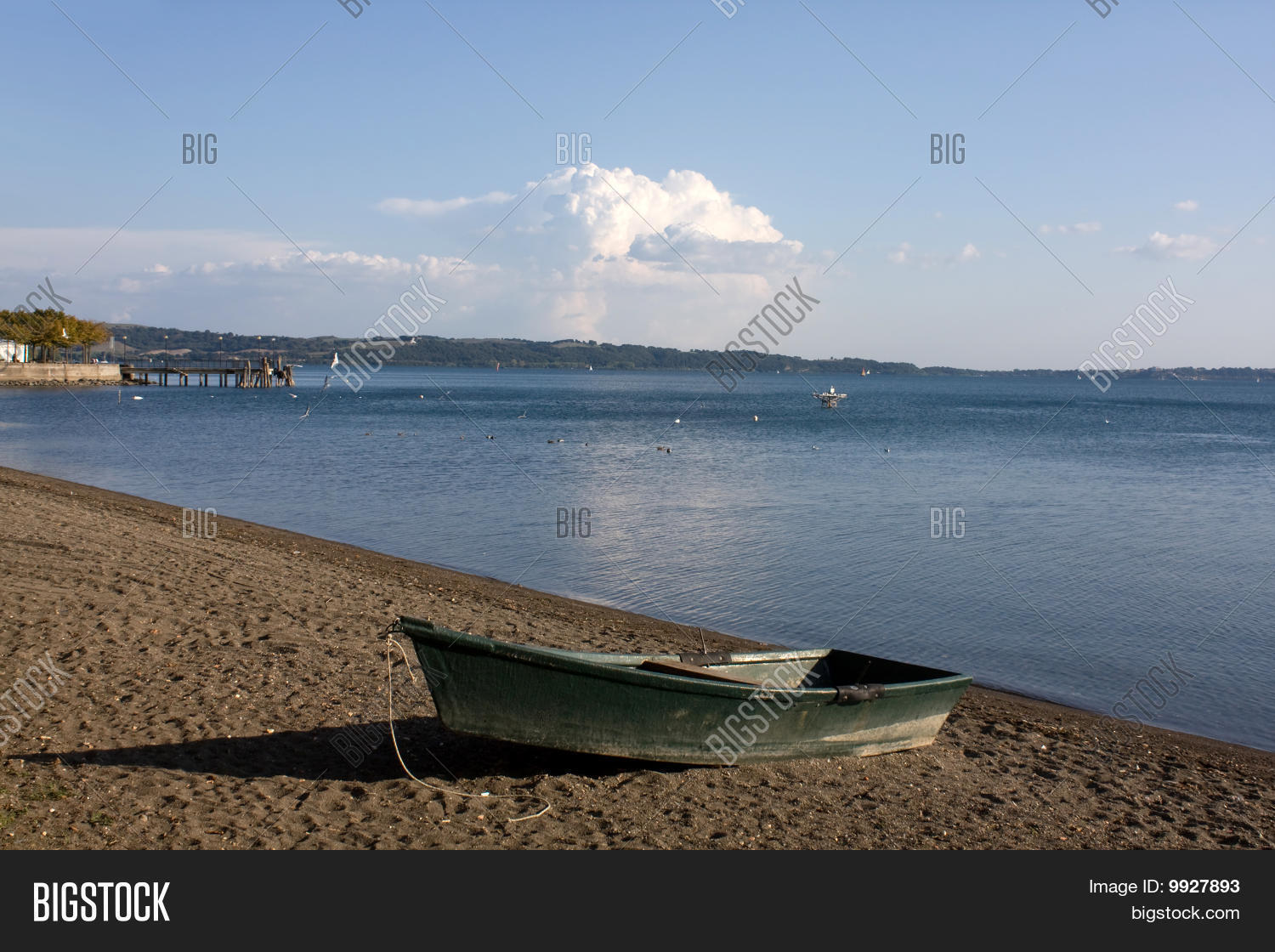 Boat On Beach Image & Photo (Free Trial) | Bigstock