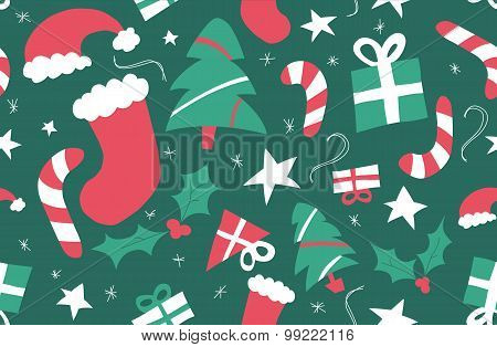 Christmas repeat pattern